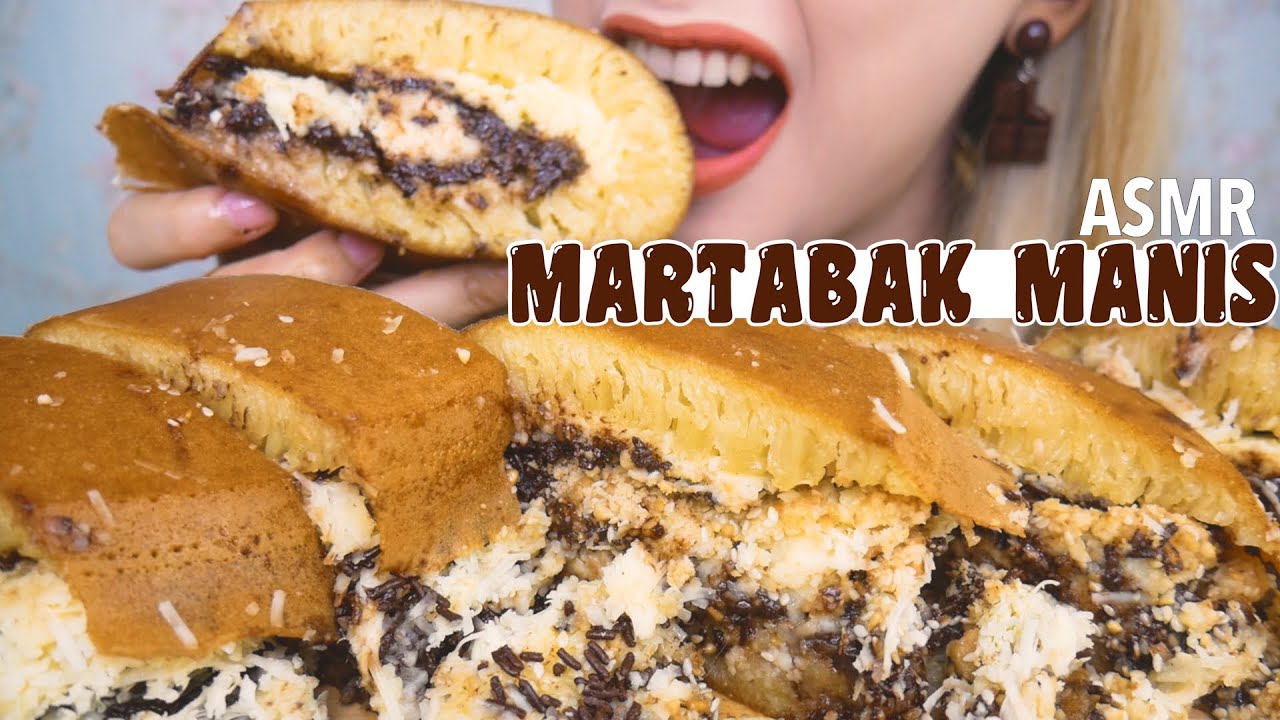 #194 Request ASMR MARTABAK MANIS DUGONG TOPING COKELAT KEJU BRUTAL!! | ASMR Indonesia