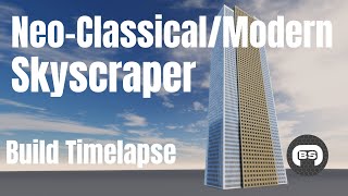 Roblox Studio Skyscr Build Timelapse Bloxystate Development