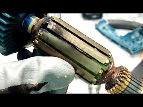 Дрель MAKITA HP 1620 искрит дымит, РАЗБОРКА ДИАГНОСТИКА\\Repair drills : sparks smokes