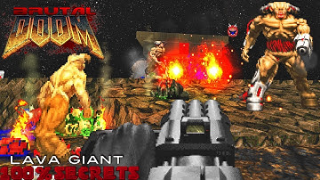 BRUTAL DOOM v21 Dox - Lava Giant [100% SECRETS]