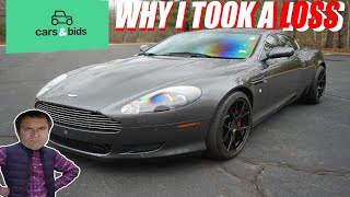 I tried selling my $400 Aston Martin on Doug Demuro Cars and Bids - Flipping $400 to a Ferrari
