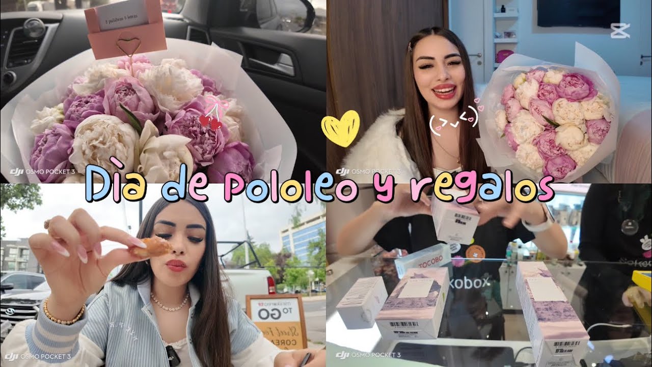 MI NOVIO ME HIZO 3 REGALOS 😍 ( primeras peonias )