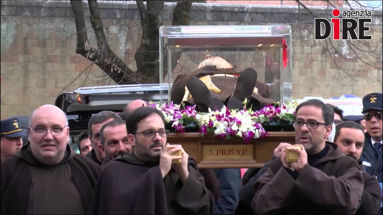 Giubileo, le spoglie di Padre Pio arrivano a Roma