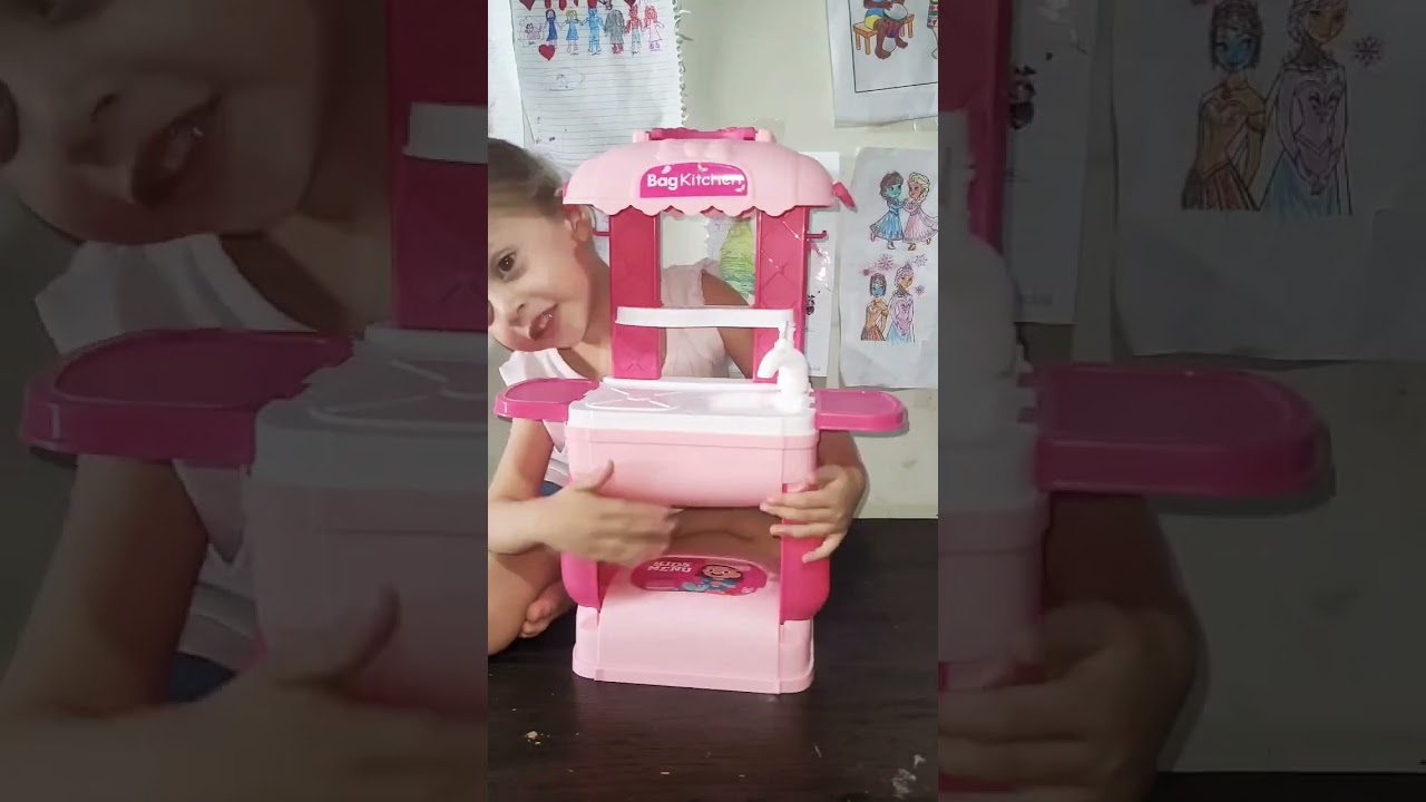 Venha montar comigo minha nova cozinha de brinquedo