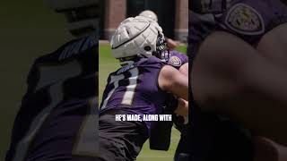 Roger Rosengarten on his new running mate Vega Ioane and what's coming in 2026 #ravens #nfl #shorts
