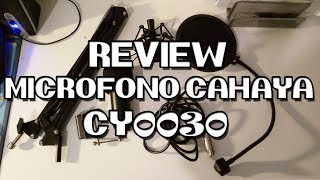 REVIEW MICROFONO CAHAYA CY0030 EN ESPAÑOL