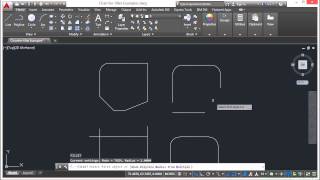 Learning Autodesk AutoCAD 2015 Fillet And Chamfer