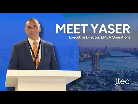 Meet Yaser Heda | A Multilingual Leader Shaping the Future of CX 🌍 - video from TTEC