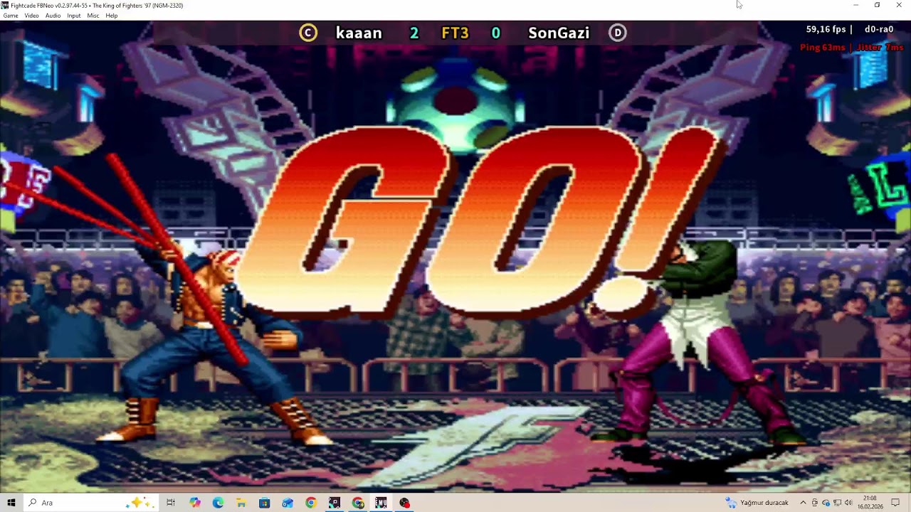 The King of Fighters 97 Kaan Vs Songazi