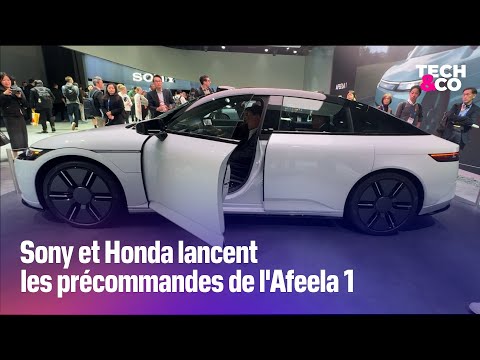 Sony dévoile sa première voiture électrique qui sera disponible dès 2026