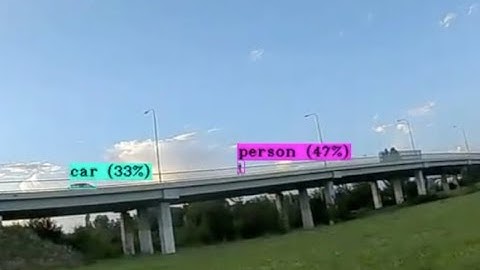 Drone: rozpoznání objektů / Object detection / AI for drones