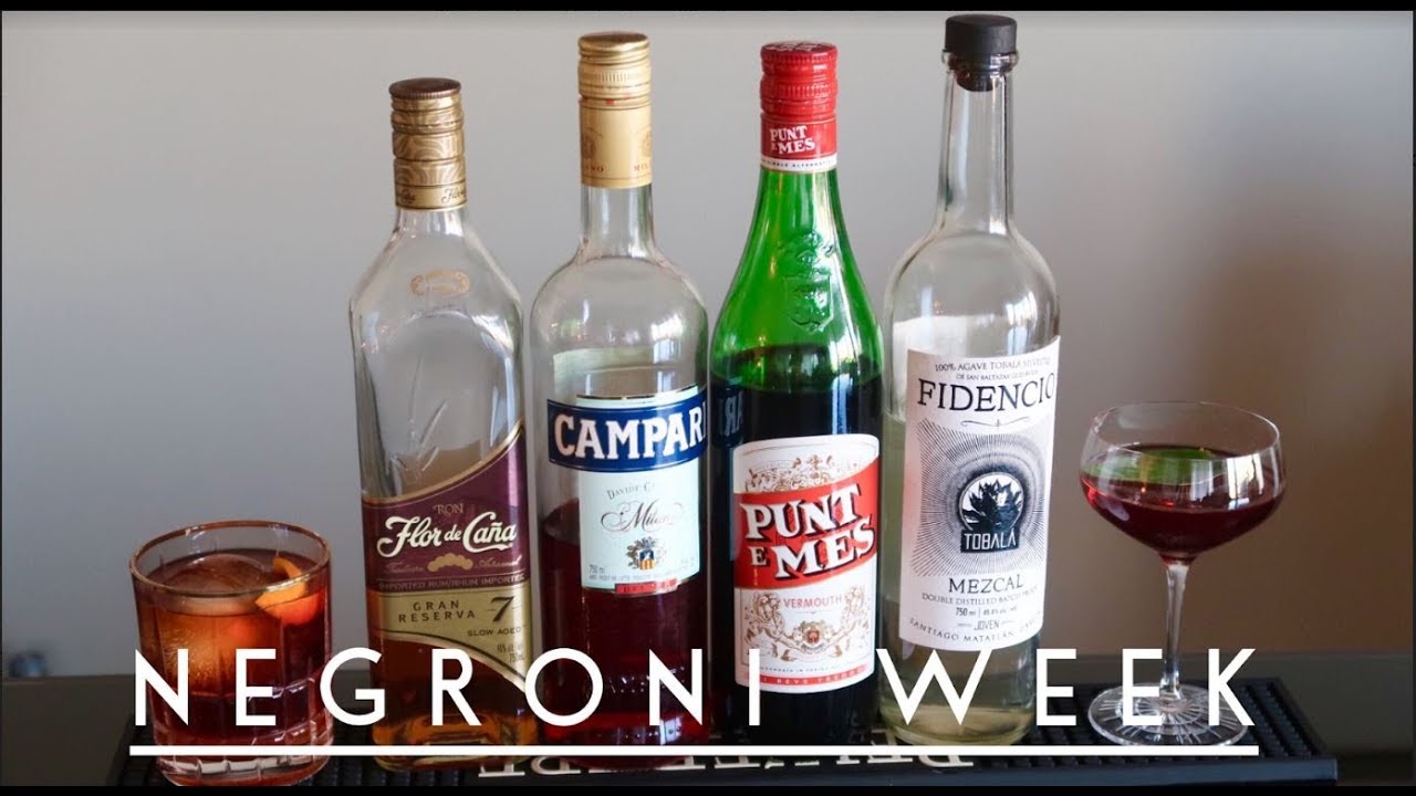 BARTENDING AT HOME WITH JOHN AND KIM | HELLFIRE NEGRONI AND GINGER KINGSTON NEGRONI