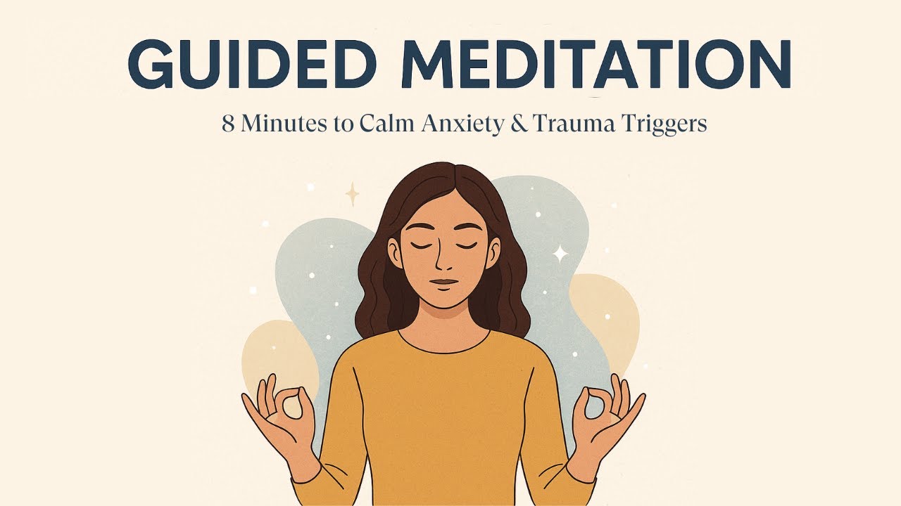 Guided Meditation for PTSD Relief | 10 Minutes to Calm Anxiety & Trauma ...