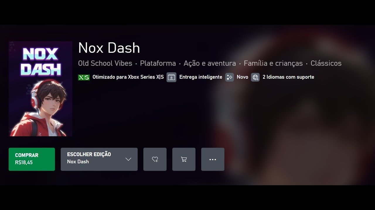 🎮 NOX DASH | XBOX 🔥1000G🏆100% Troféus Walkthrough Achievement  | 