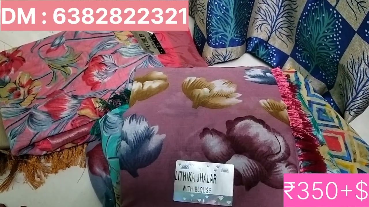 Linen Cotton sarees🤗