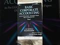 corporate accounting book #shots #bcom #books #accounting #bcom