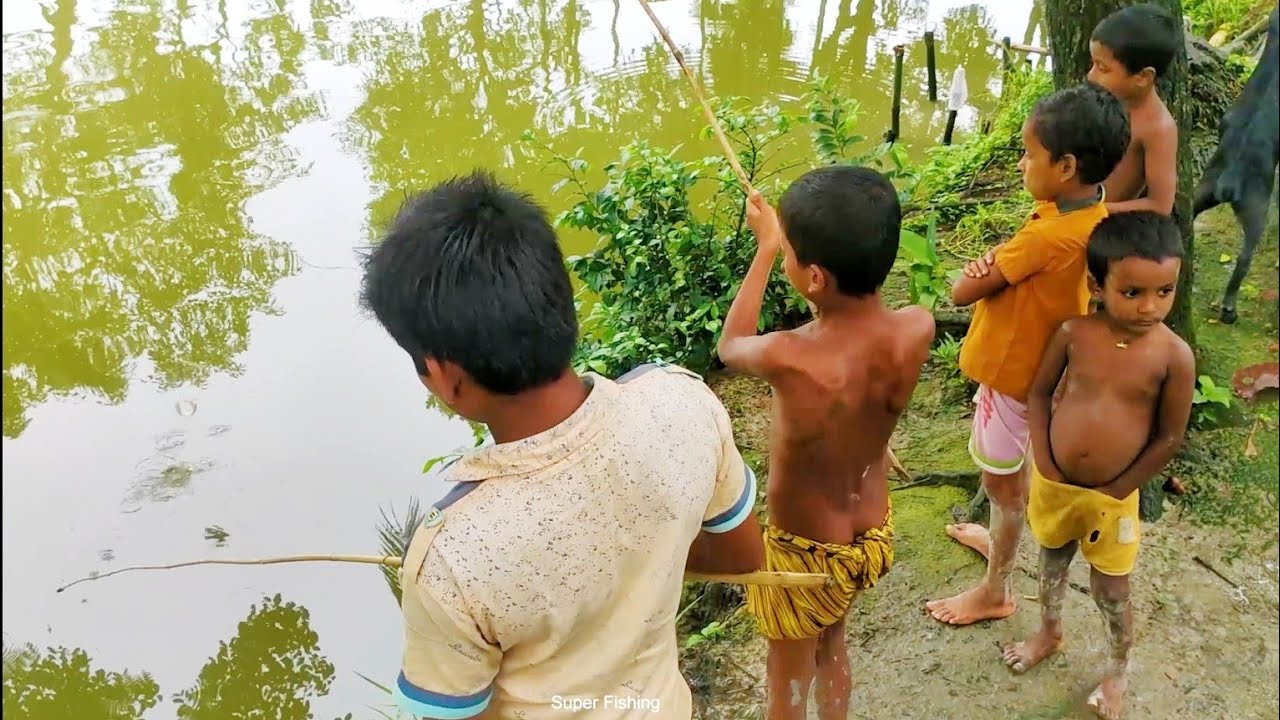 Unique Hook Fishing Video | Asian Traditional Hook Fishing | Super Fishing Challenge