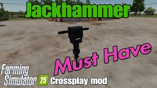 Jackhammer / FS25 crossplay mod