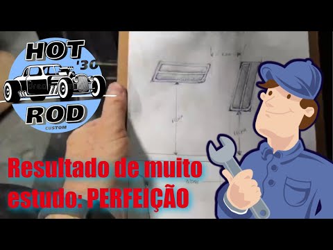 CONSTRUÇÃO DE HOTRODS - O RESULTADO DE BASTANTE ESTUDO ANTES DE EXECUTAR O TRABALHO: PERFEIÇÃO!