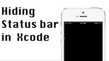 How to hide the  Status Bar in your app. (iOS development tip #2)