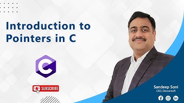 C Language Tutorial | Introduction to Pointers | Pointers in C | C Full Course by Sandeep Soni