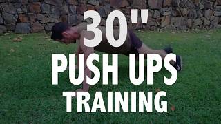 Training 30 Push Ups