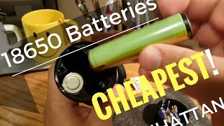 Cheapest 18650 Batteries I could find: Protected and Button Top!