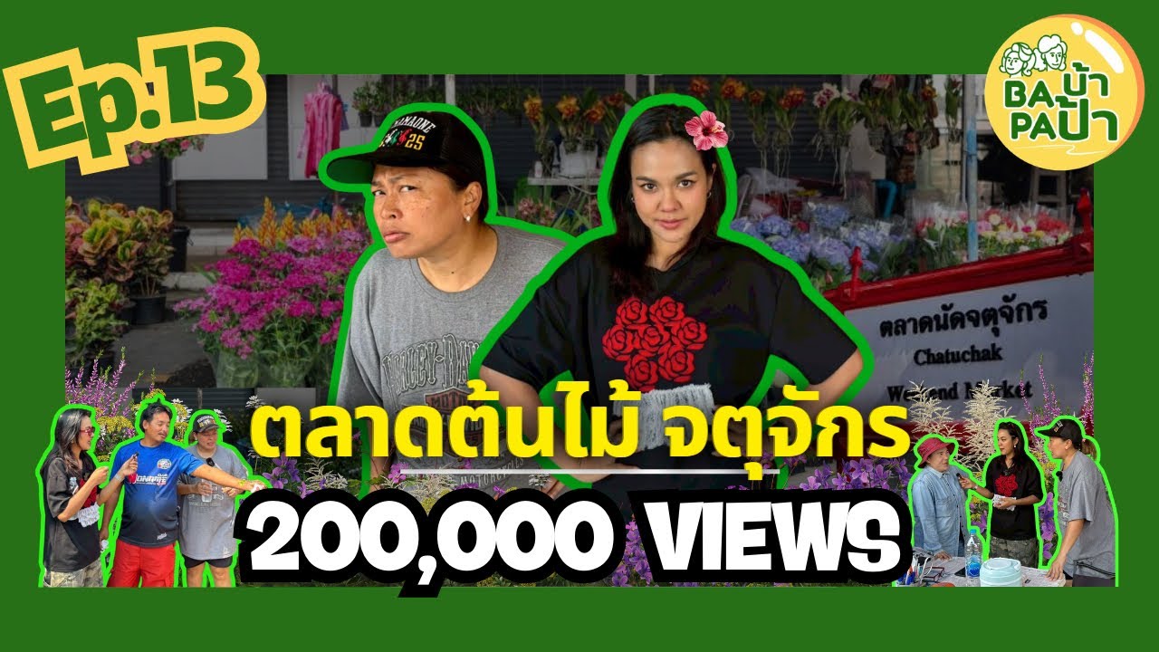 เขียวให้สุด แล้วหยุดที่จตุจักร ตลาดเดียวที่เข้าแล้วออกยาก | Baบ้าPaป้า EP.13