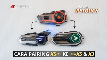 Complete Tutorial for Pairing the Retouch X5 Pro Intercom to the New X5 and X3