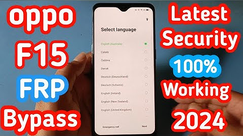 Oppo f15 Frp Bypass | Frp Bypass Oppo f15 | Oppo f15 | Oppo f15 Frp