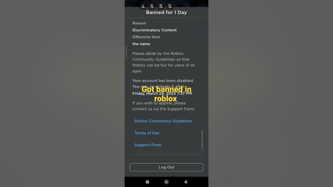 Got banned in roblox for bullying a kid ( actually true)