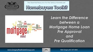 What is the Difference Between Home Buyer Loan Prequalification or Pre-approval