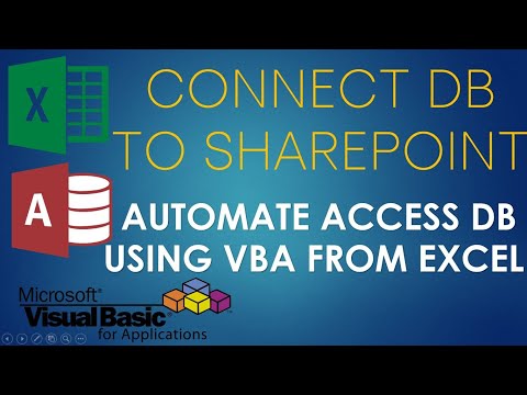 Link SharePoint List to Access Database in write mode. Excel to Access Automation using VBA - 7