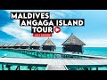 #Maldives #Angaga #Island #Walkthrough | Sports, Bar, Food, Games, Weather, Price | #GoPro #Vlog