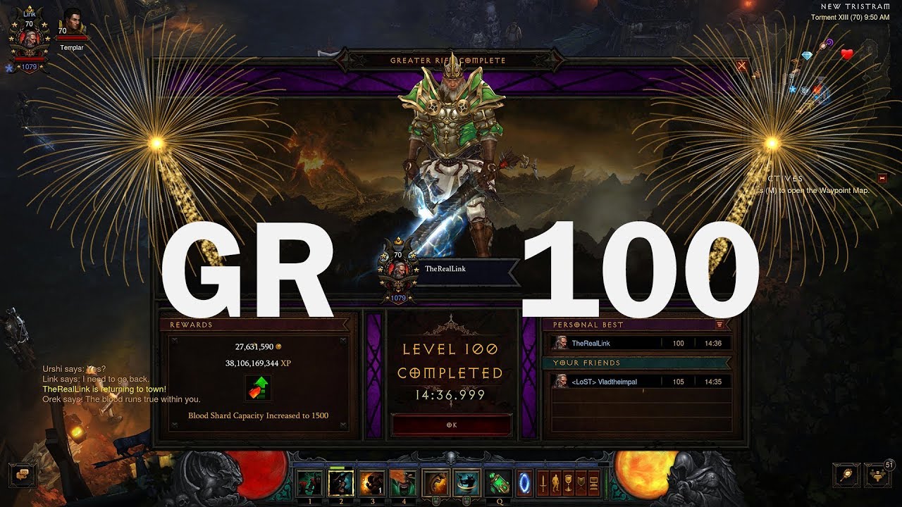 Diablo Iii Barbarian Greater Rift Level 100 Youtube Diablo Iii Barbarian Greater Rift Level 100 Youtube