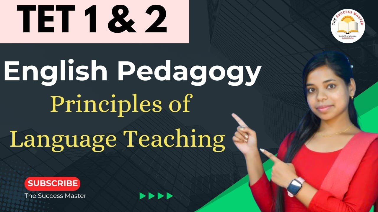 Tripura TET || Principles Of Language Teaching || English Pedagogy ...