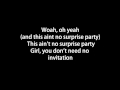 Surprise Party - Hoodie Allen ft Blackbear (LYRICS)