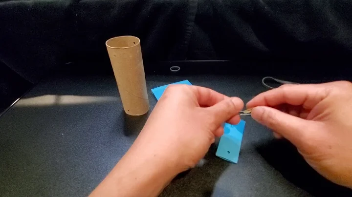 How to make a homemade spring (rubber band) scale