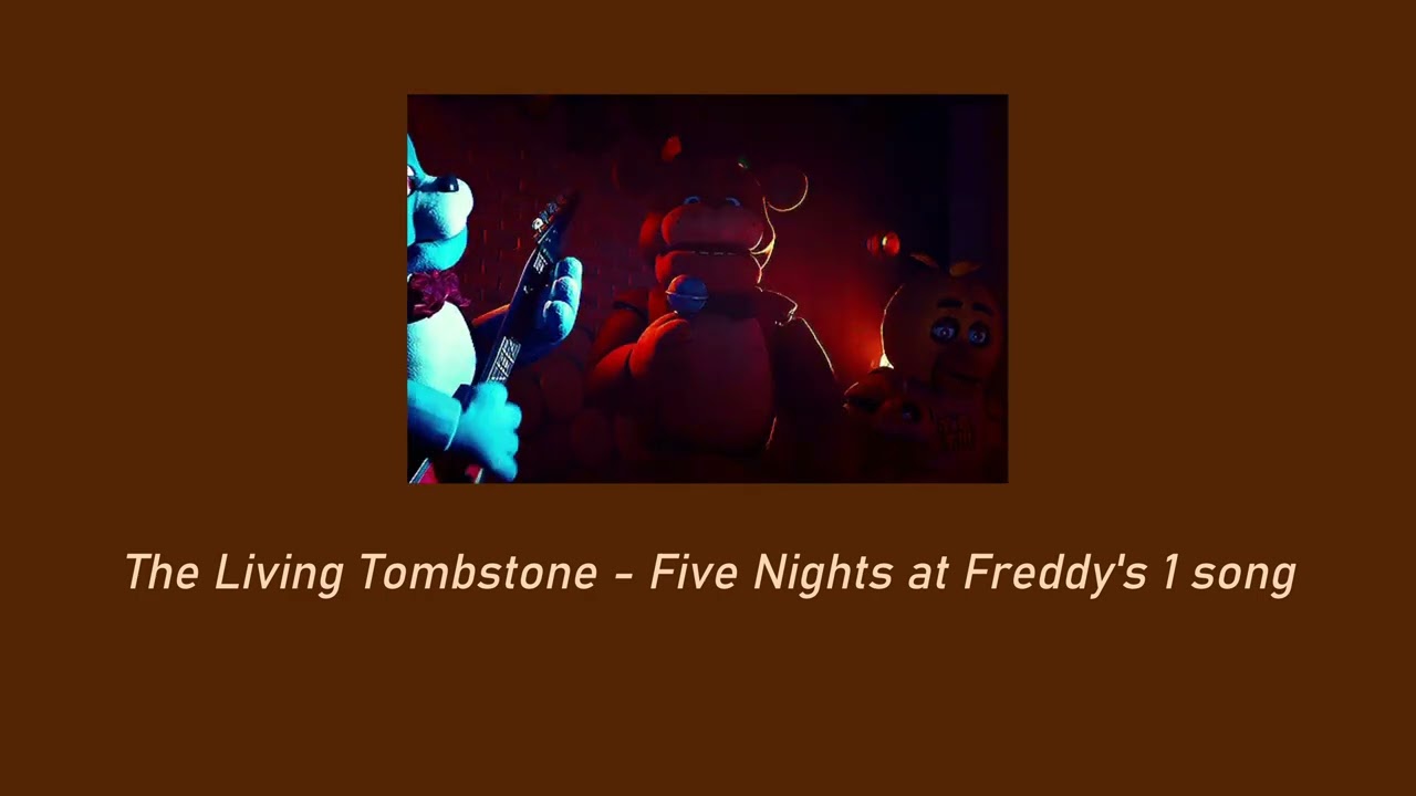 The Living Tombstone - Five Nights at Freddy's (slowed + reverb) | FNaF Movie Song