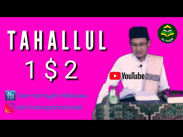 Dua macam Tahallul ihrom haji II fiqh haji class=