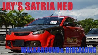 Walk around & Ride along in Jay's Modified Proton Satria Neo!
