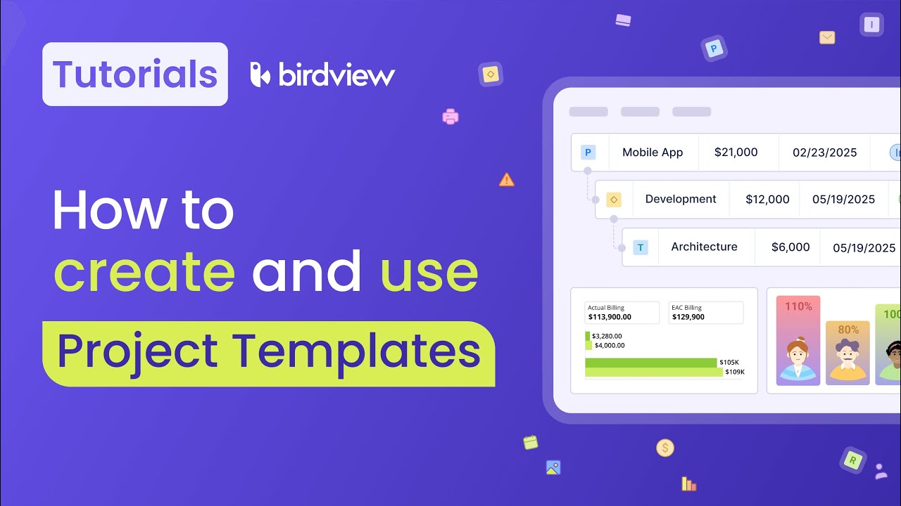 How to Create a Reusable Project Template | Birdview tutorial - YouTube
