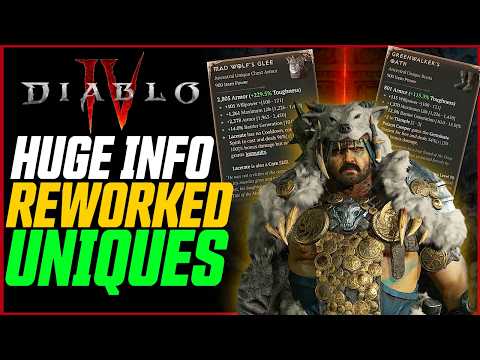 HUGE INFO DUMP! New & Reworked Druid Uniques, Skill Tree Changes & More! // Diablo 4 Campfire thumbnail
