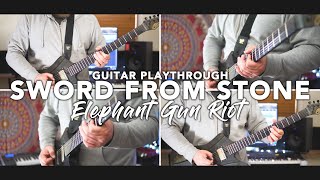 SWORD FROM STONE [GUITAR PLAYTHROUGH] // ELEPHANT GUN RIOT