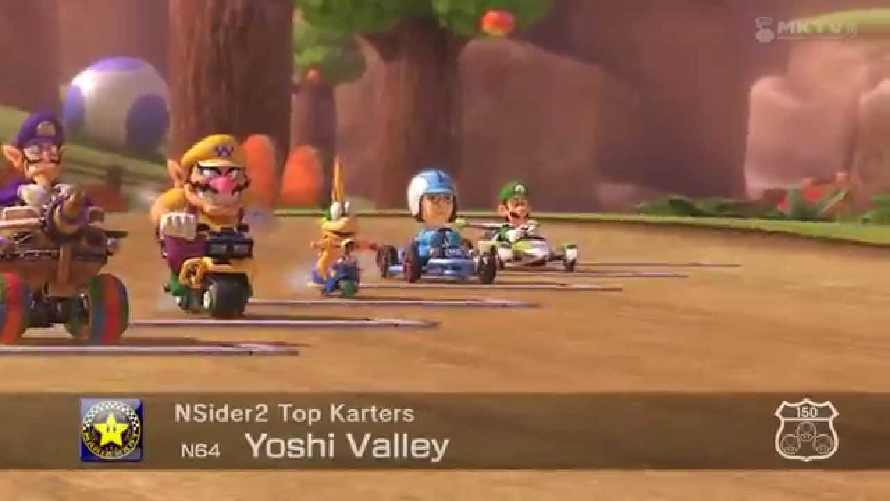 NSider2 Mario Kart 8 Nights - A Tense Finish