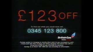 British Gas Home Energy advert - Broadcast 12th April 1998 Channel 4 (UK)