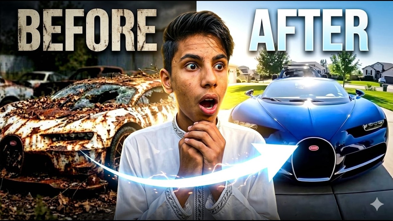 Abandoned Rusty Car Full Restoration | Before vs After Transformation | Amazing Car Restoration