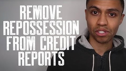 100 POINTS BOOST | REMOVE REPOSSESSION FROM CREDIT REPORTS