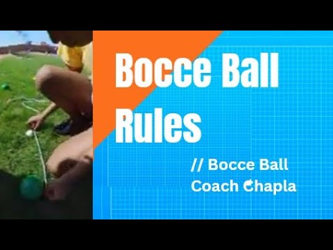 Bocce Ball Rules