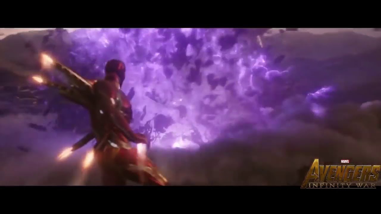 Avengers Infinity War IRON MAN VS THANOS (Fight Scene) - YouTube